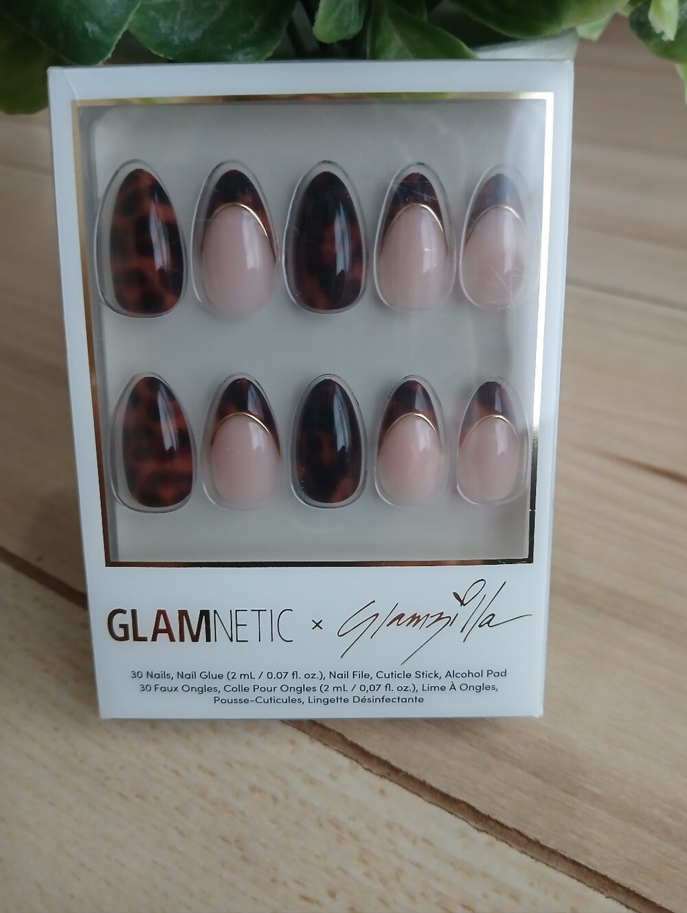 Glamnetic Tortoise Shell Press-On Nails Sealed These Never Go On Sale! - Picture 1 of 4